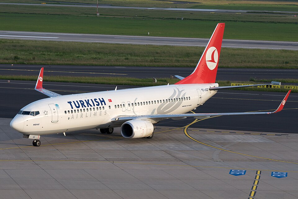 Aircraft registered TC-JGZ