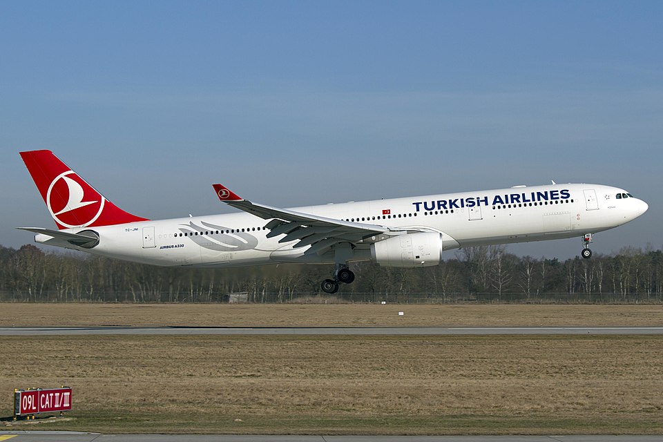 Aircraft registered TC-JNI