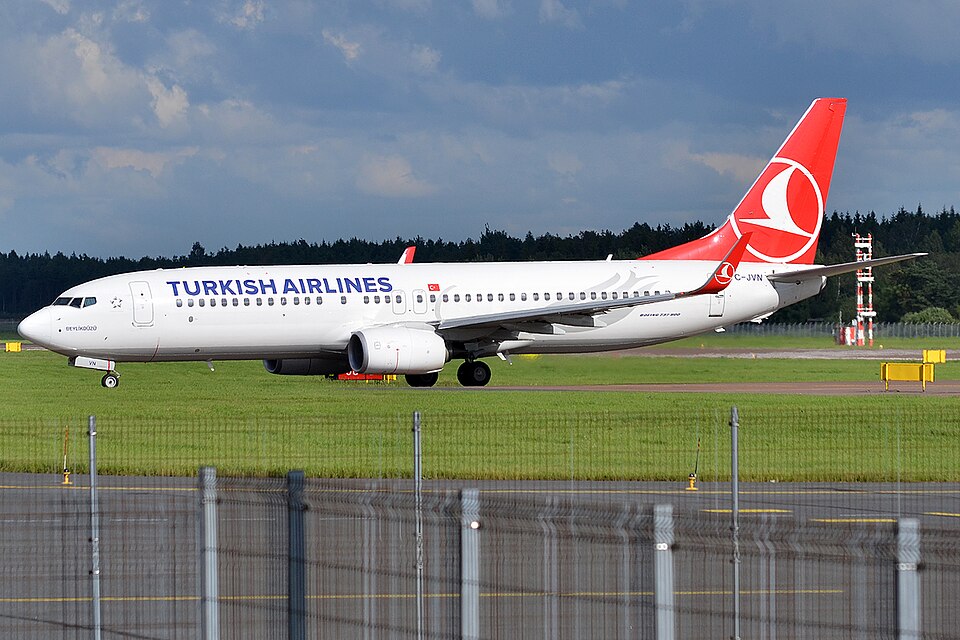 Aircraft registered TC-JVN