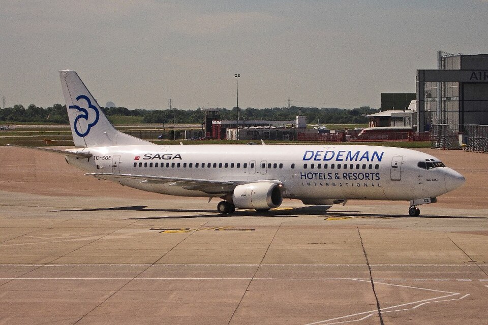 Aircraft registered TC-SGE