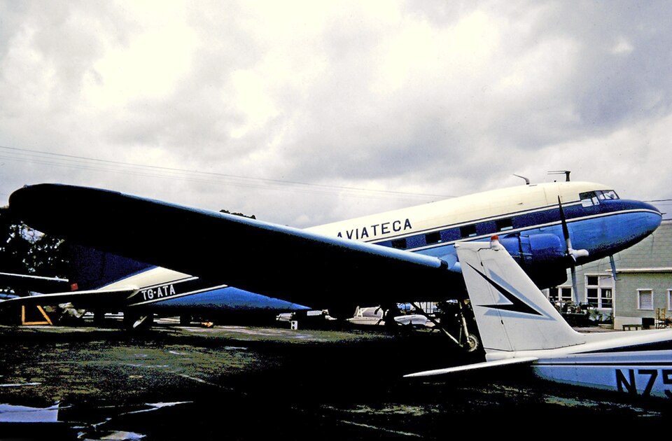 Aircraft registered TG-ATA