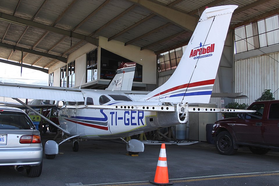 Aircraft registered TI-GER