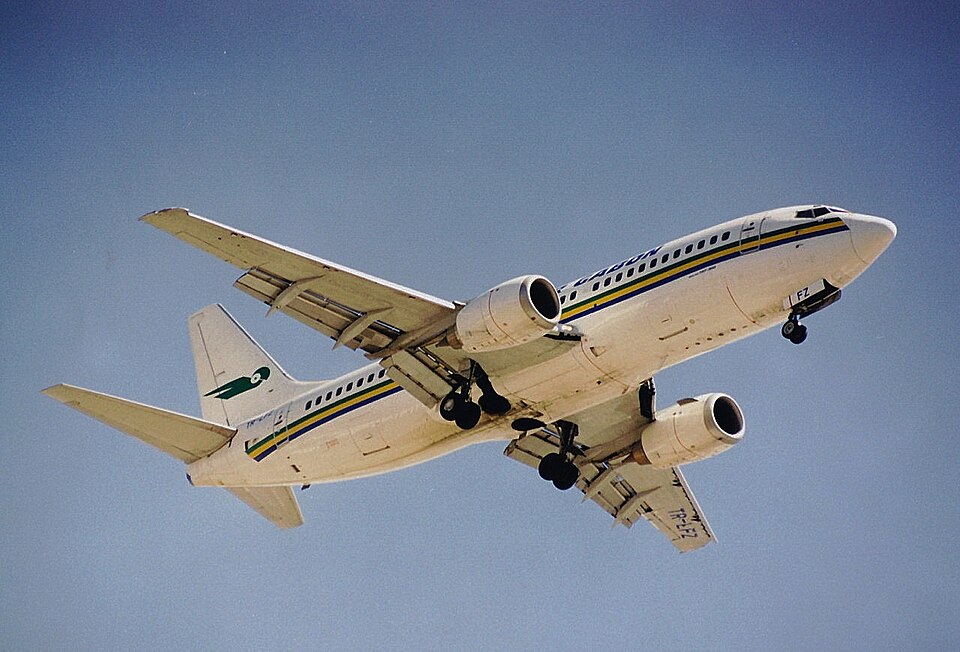 Aircraft registered TR-LFZ