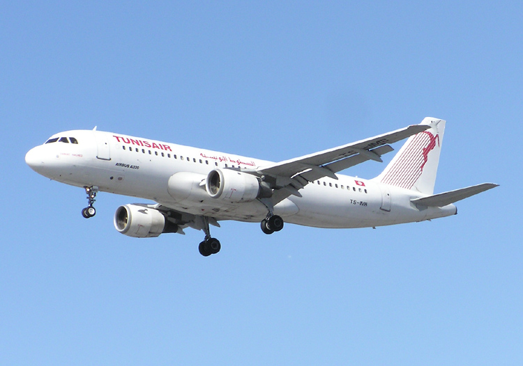 Aircraft registered TS-IMB