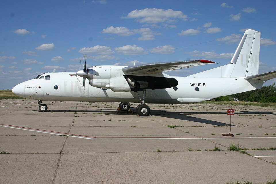 Aircraft registered UR-ELB