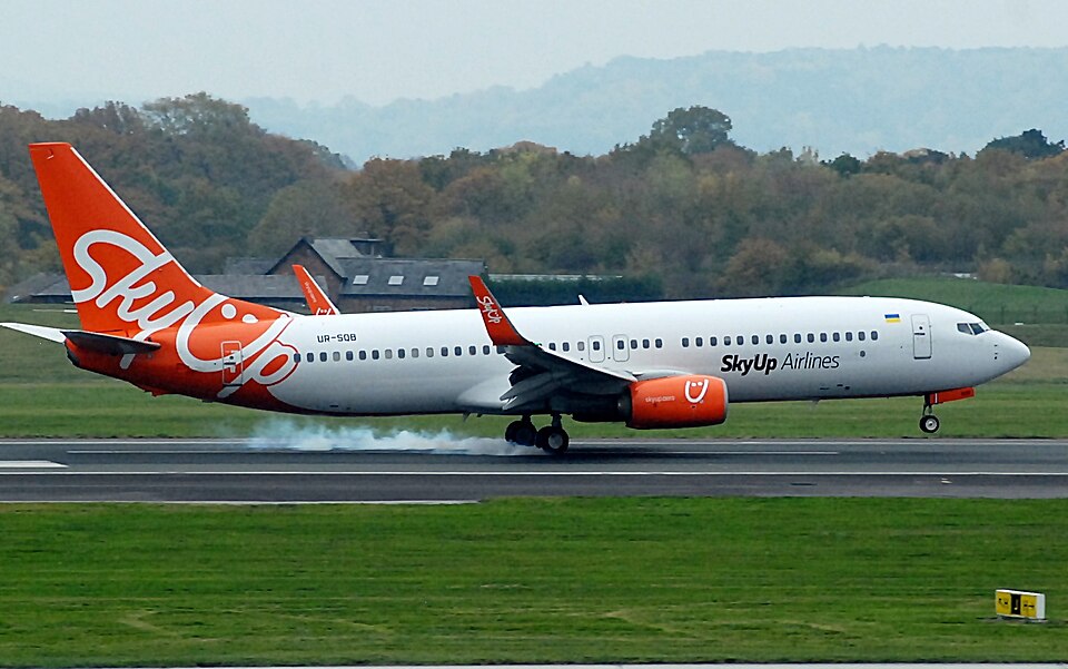 Aircraft registered UR-SQB