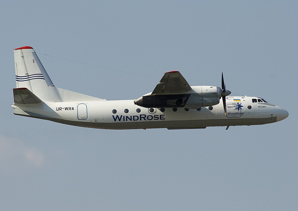 Aircraft registered UR-WRA
