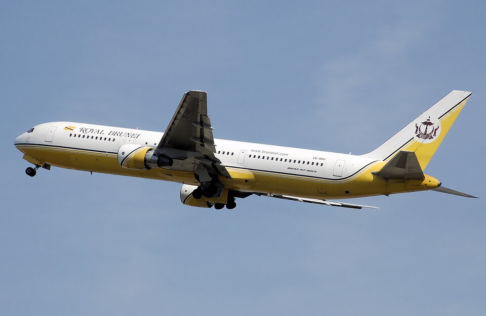 Aircraft registered V8-RBH