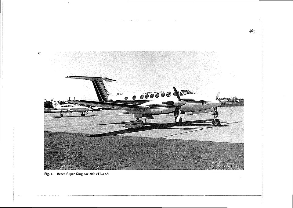 Aircraft registered VH-AAV