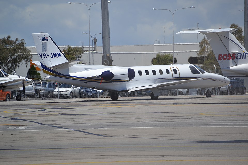 Aircraft registered VH-JMM