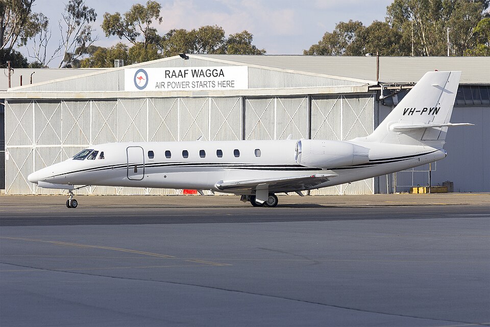 Aircraft registered VH-PYN
