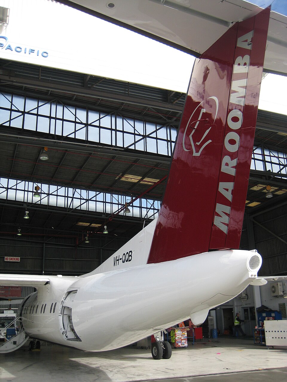 Aircraft registered VH-QQB