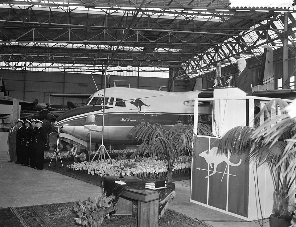 Aircraft registered VH-TFB