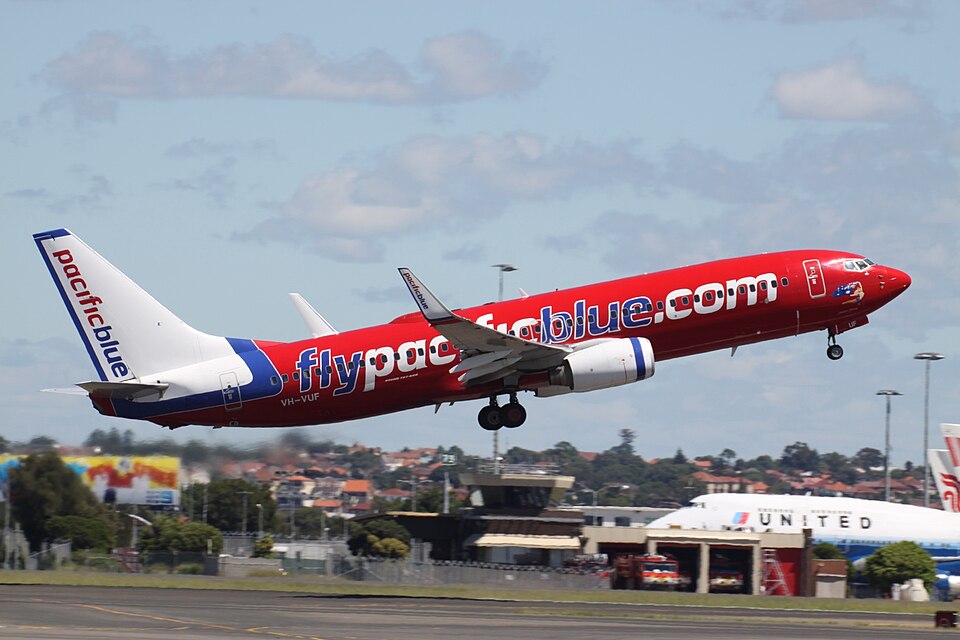Aircraft registered VH-VUF