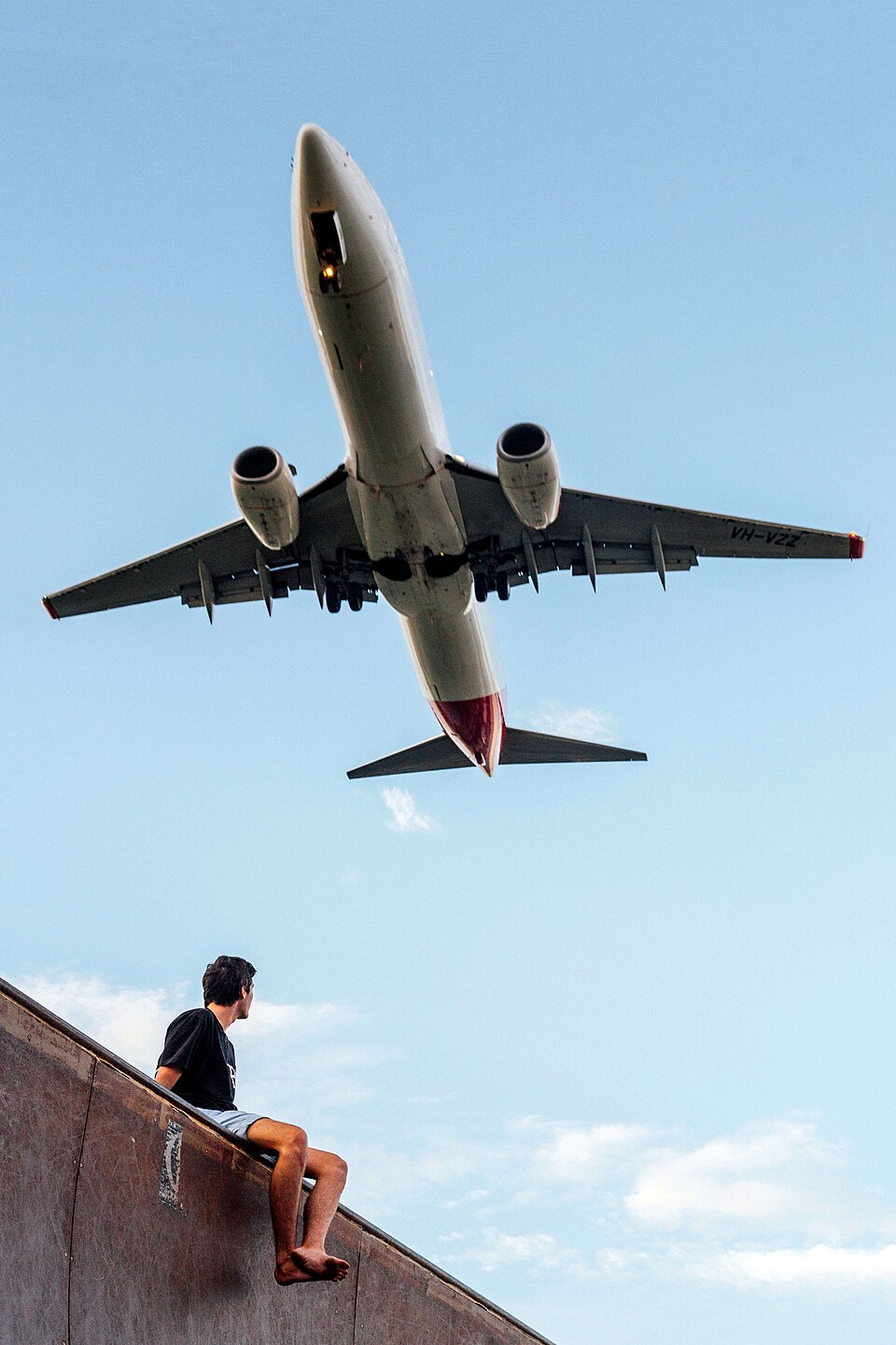 Aircraft registered VH-VZZ
