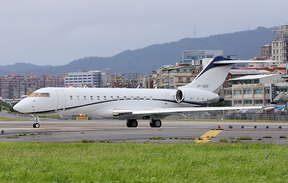 Aircraft registered VP-BBK