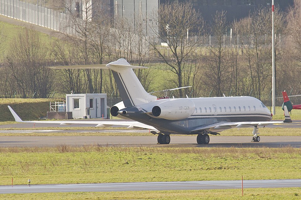 Aircraft registered VP-CKM
