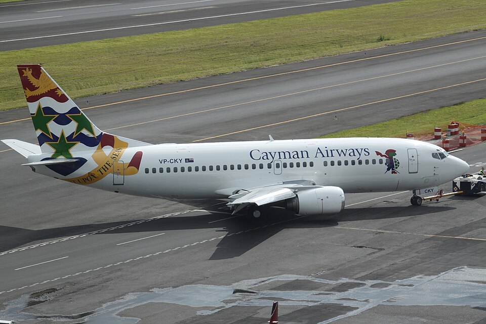Aircraft registered VP-CKY