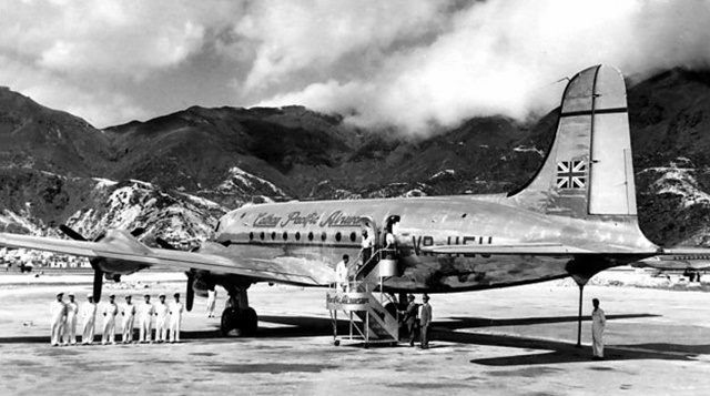 Aircraft registered VR-HEU