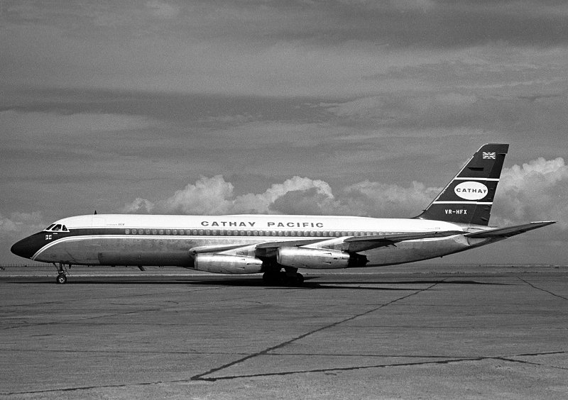 Aircraft registered VR-HFX