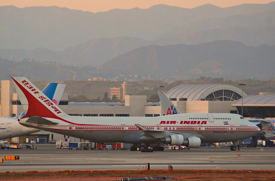 Aircraft registered VT-AIM