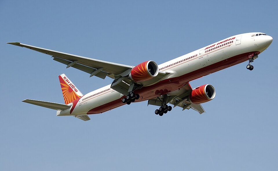 Aircraft registered VT-ALJ
