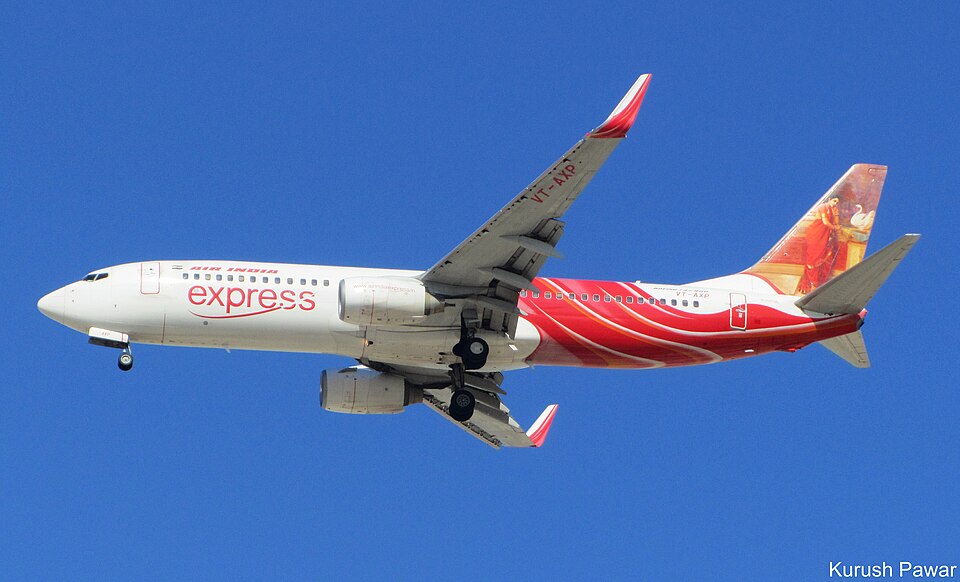 Aircraft registered VT-AXP