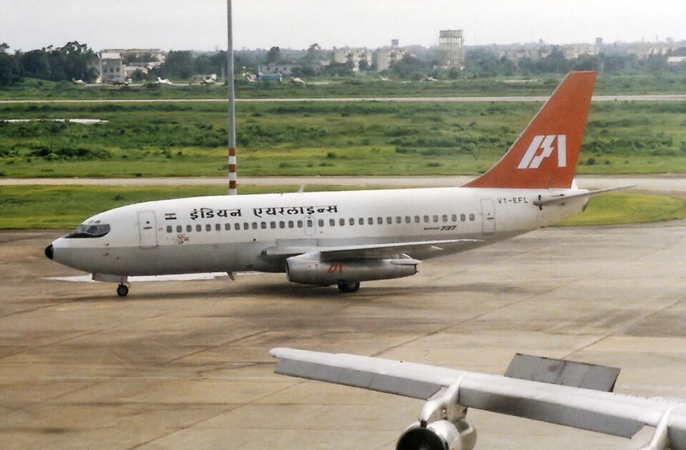 Aircraft registered VT-EFL