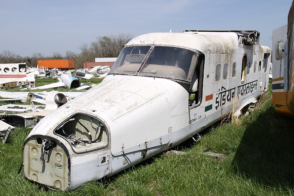Aircraft registered VT-EJN