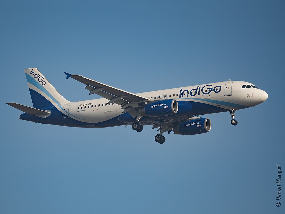 Aircraft registered VT-IEW