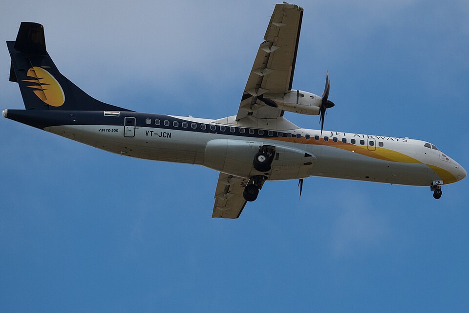 Aircraft registered VT-JCN