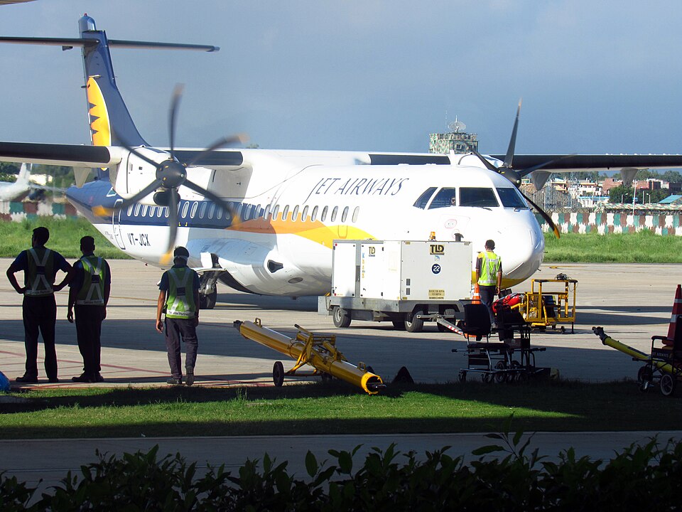 Aircraft registered VT-JCX