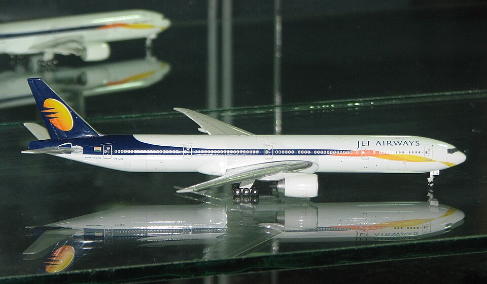 Aircraft registered VT-JEA
