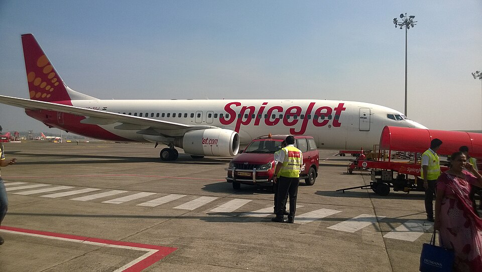 Aircraft registered VT-SGJ
