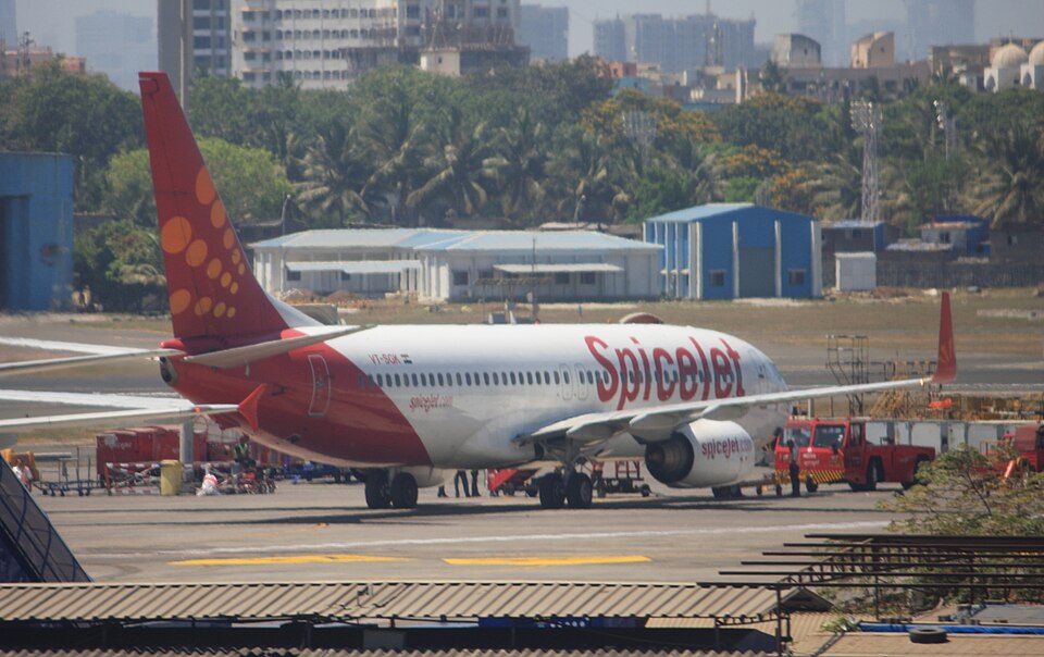 Aircraft registered VT-SGK