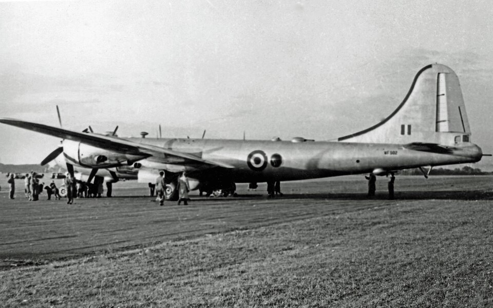 Aircraft registered WF502