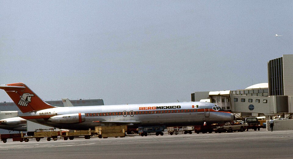 Aircraft registered XA-DEN