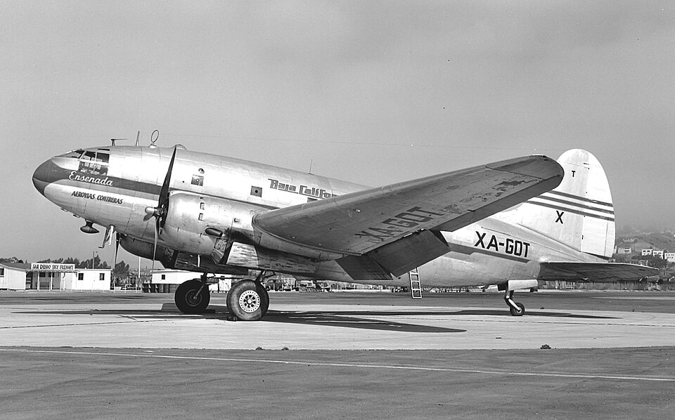Aircraft registered XA-GOT
