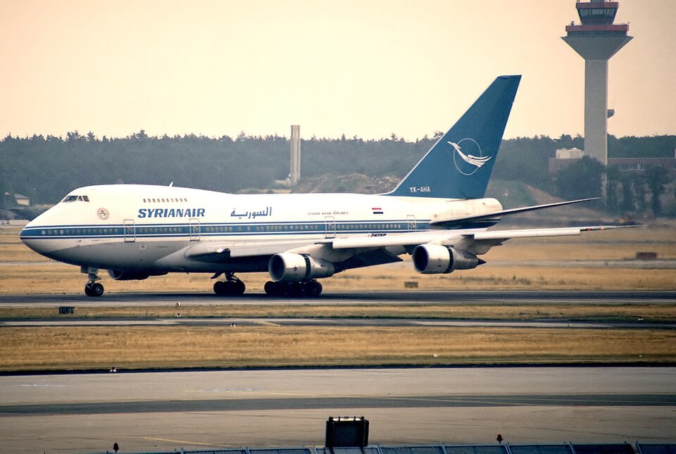 Aircraft registered YK-AHA