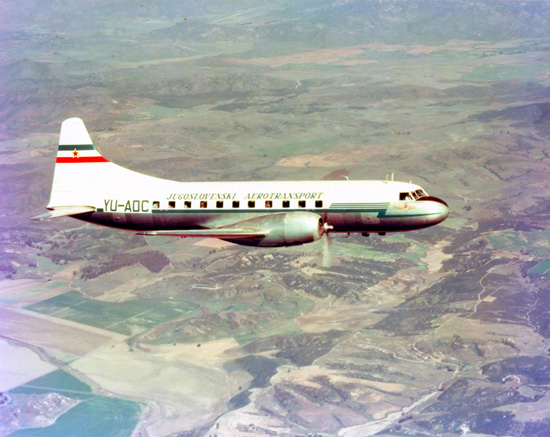 Aircraft registered YU-ADC