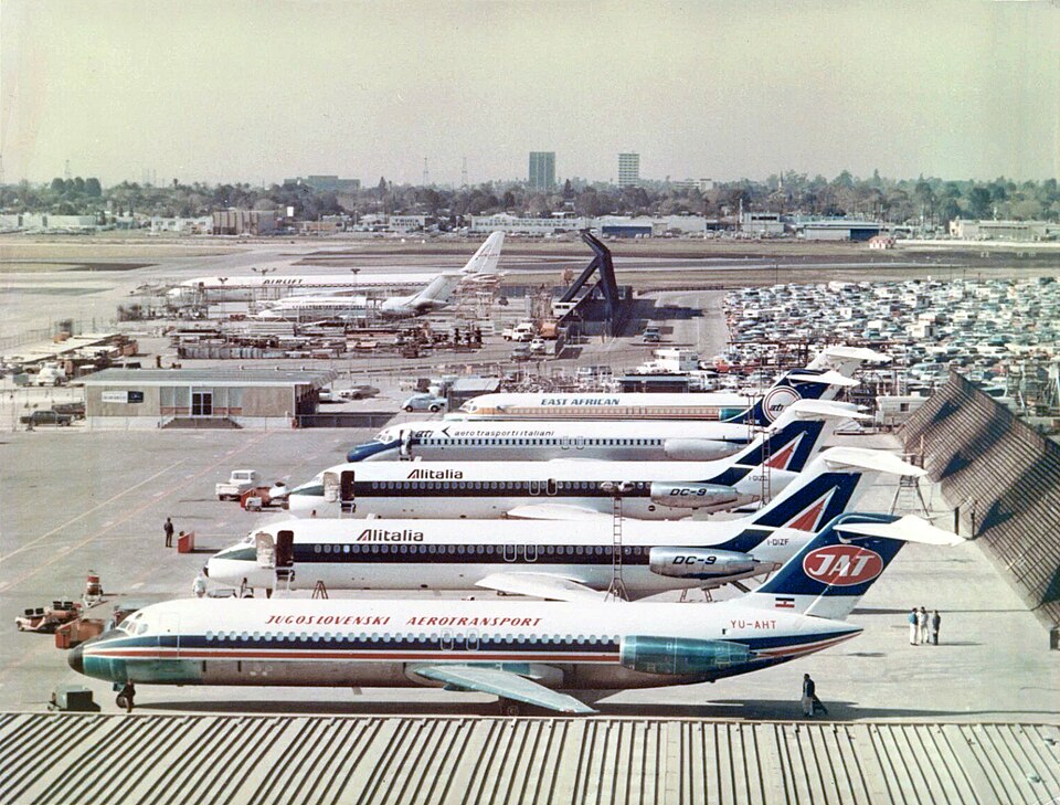 Aircraft registered YU-AHT