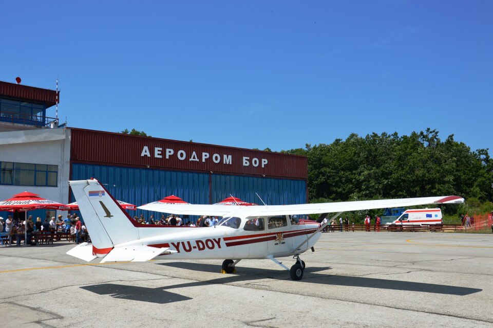 Aircraft registered YU-DOY