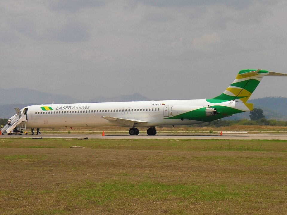 Aircraft registered YV2923