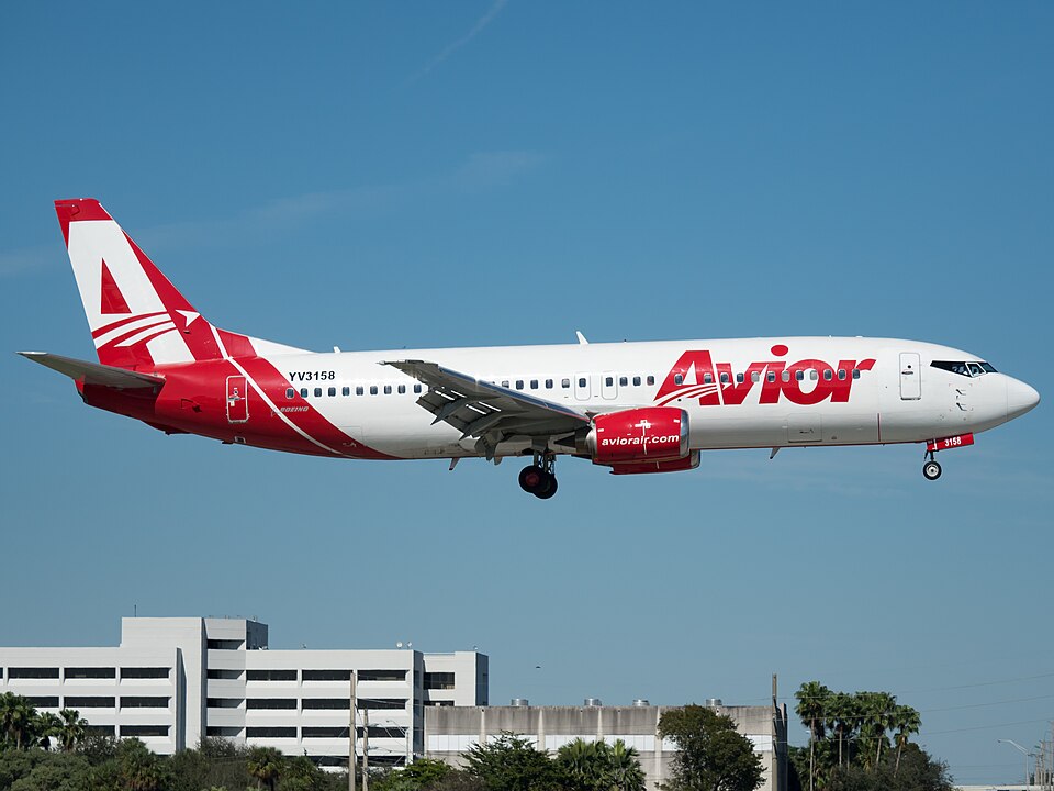 Aircraft registered YV3158