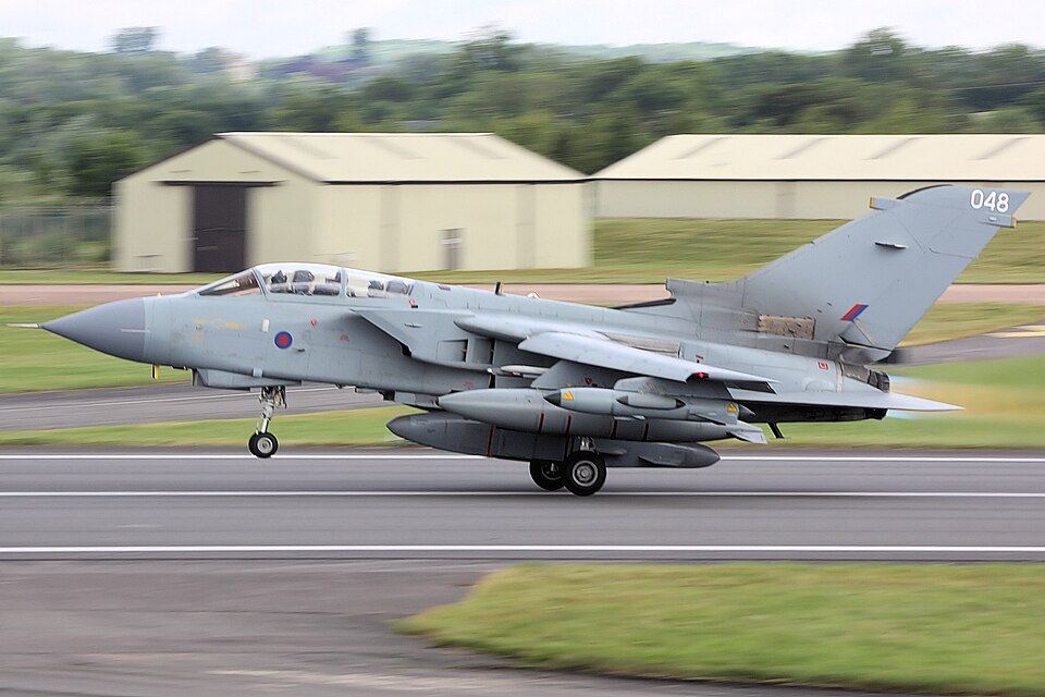 Aircraft registered ZA557