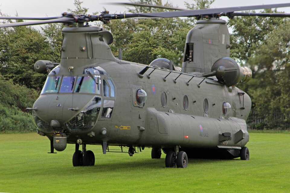 Aircraft registered ZA708
