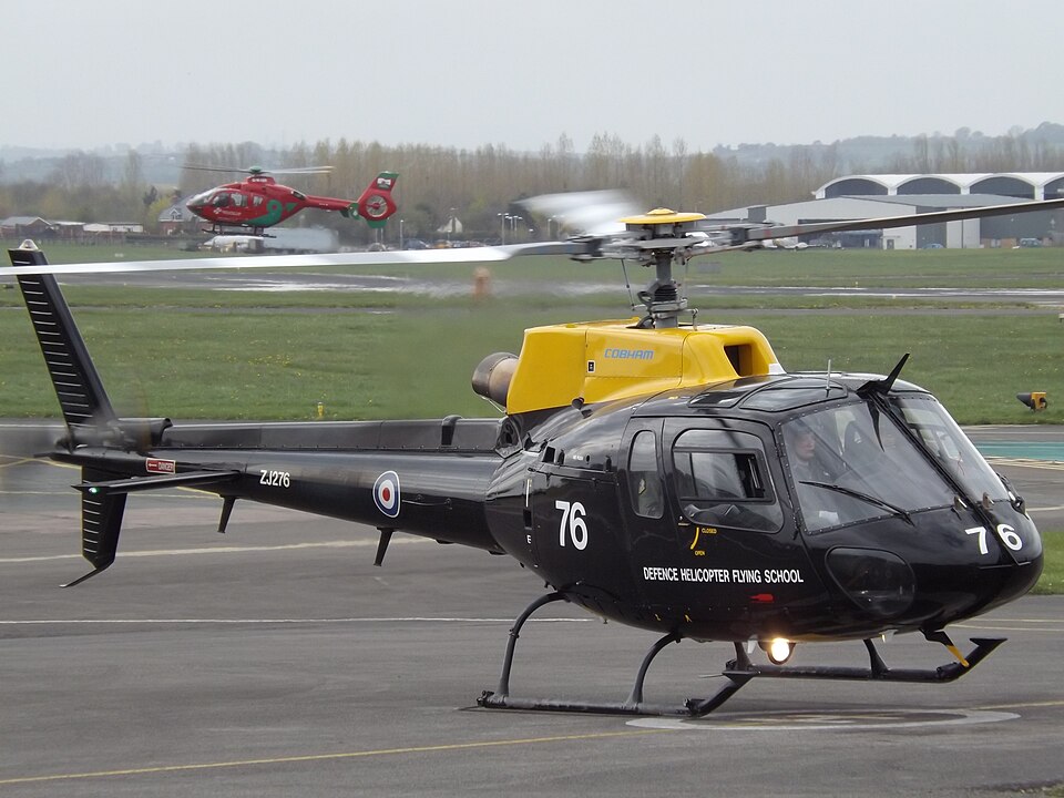 Aircraft registered ZJ276