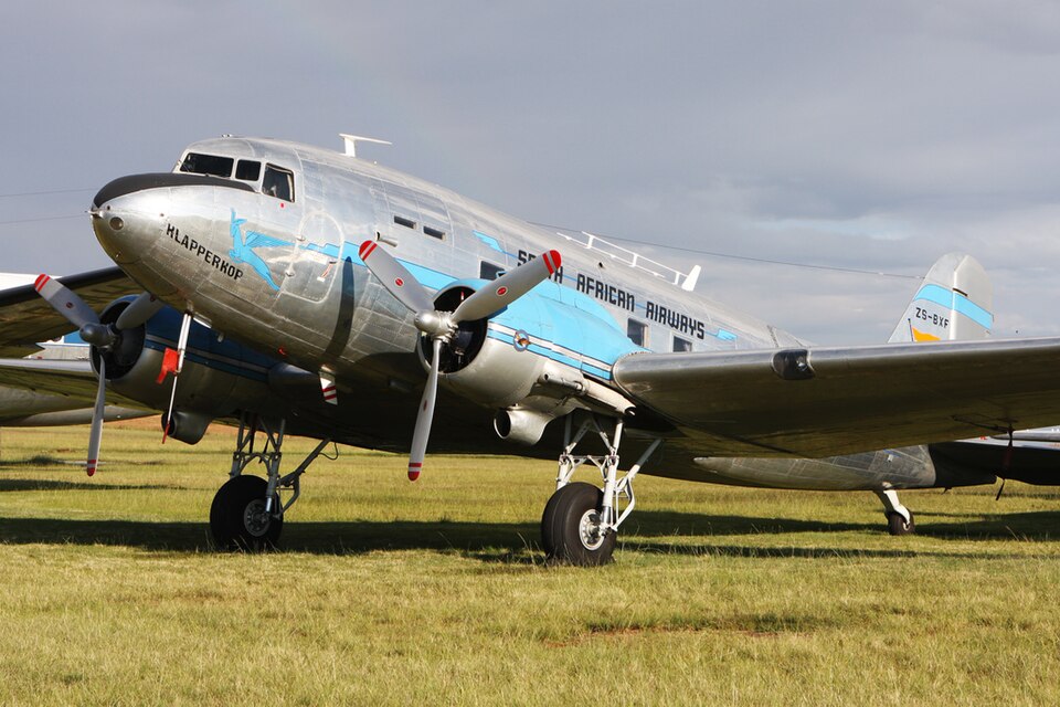 Aircraft registered ZS-BXF