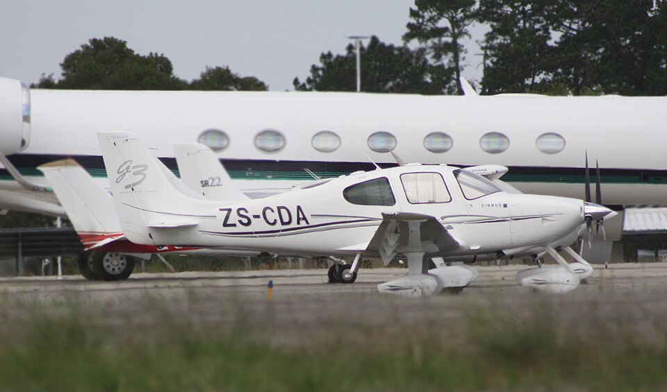 Aircraft registered ZS-CDA