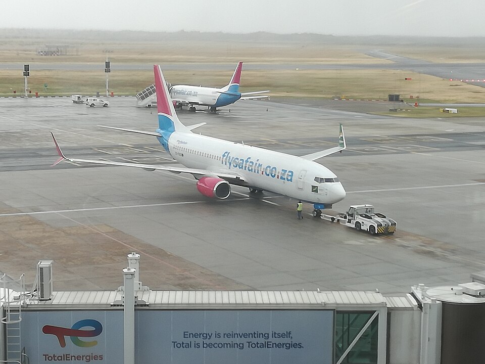 Aircraft registered ZS-FGE